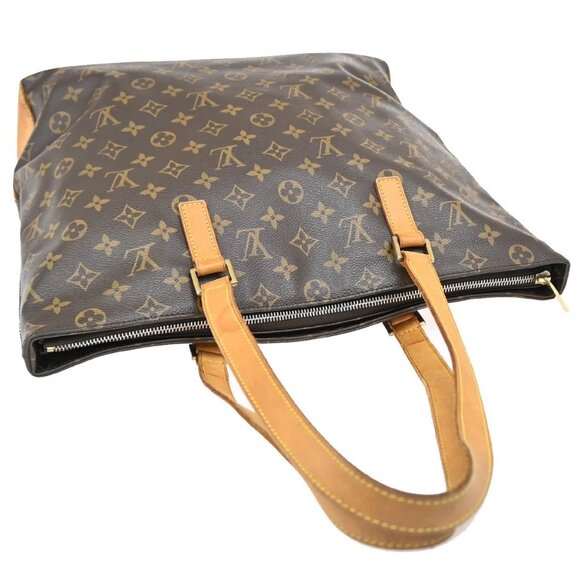 LOUIS VUITTON Cabas Mezzo Shoulder Bag Monogram Leather Brown M51151 82KB425 - Picture 5 of 15